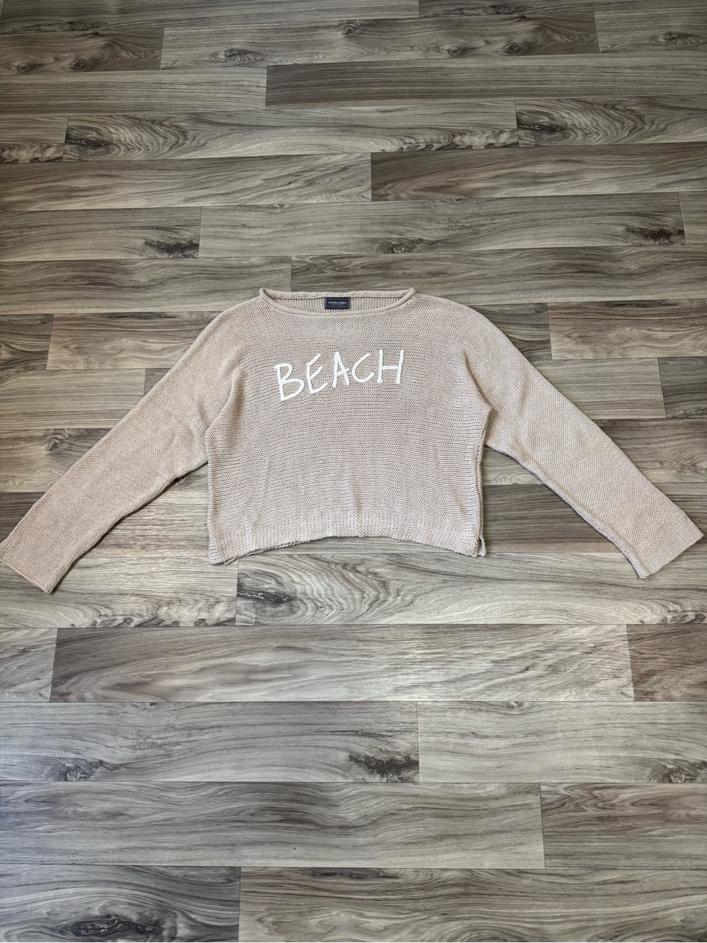 Wooden Ships Knit "Beach" Pullover Size Small/Medium Coastal
